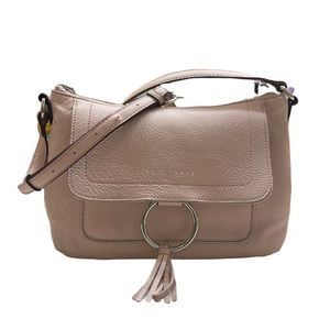 Sanctuary Pink Leather Crossbody Purse